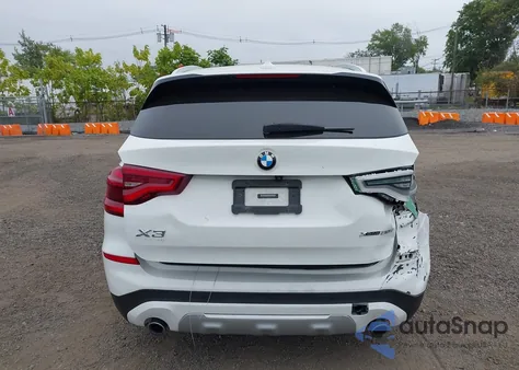 2021 BMW X3 xDrive30I из США, поврежденный, VIN 5UXTY5C08M9E71248